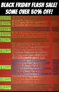 EXTENDED BLACK FRIDAY SALE!